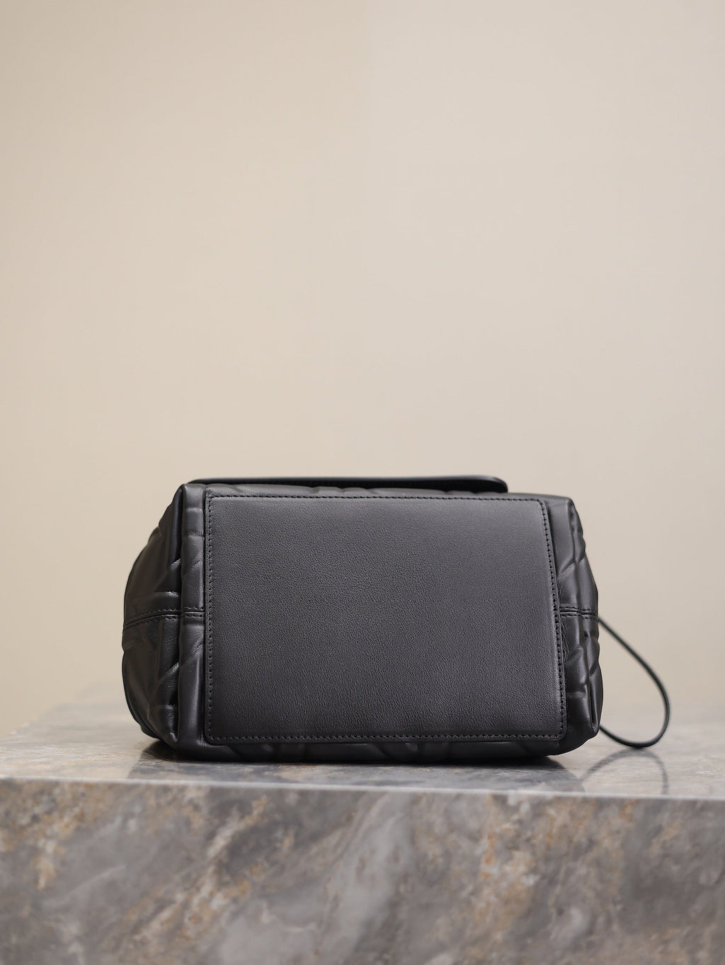 MINI TOUJOURS BAG 23 IN BLACK CANNAGE GRAPHIC CALFSKIN