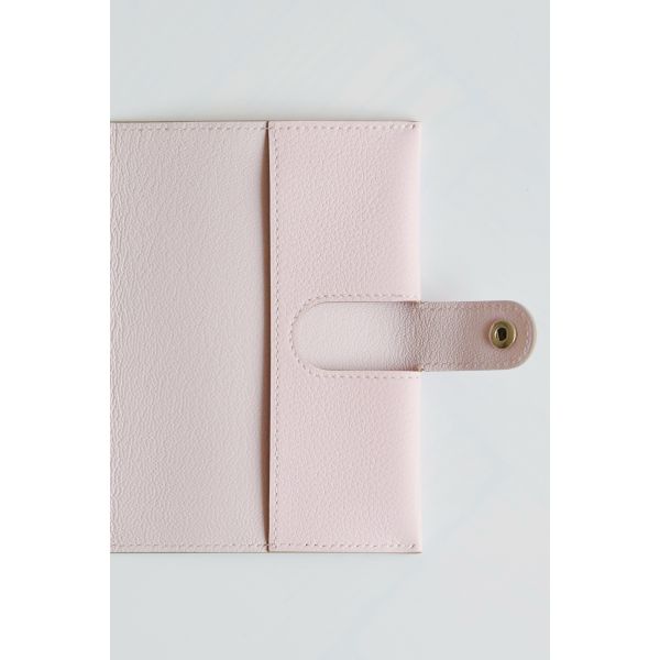 HERM R.M.S Passport Holder in Mauve Pale Evercolor Calfskin