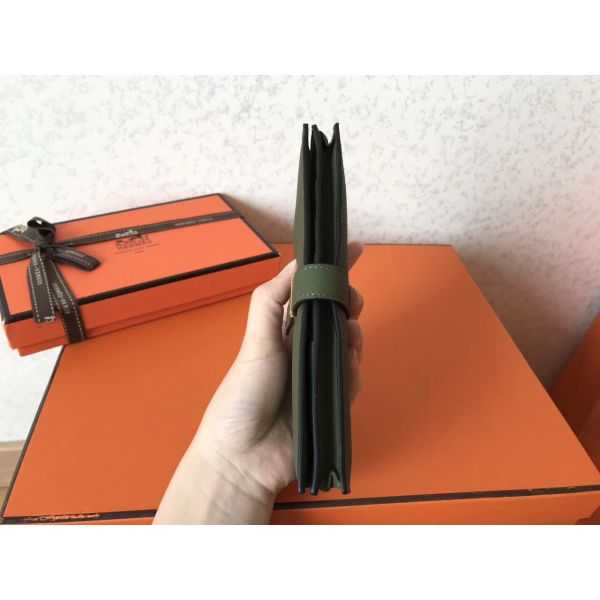 HERM Canopee Clemence Bearn Gusset Wallet