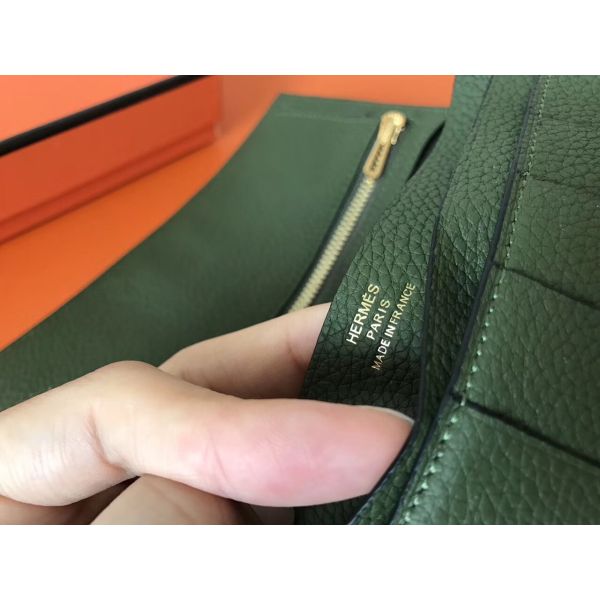 HERM Canopee Clemence Bearn Gusset Wallet