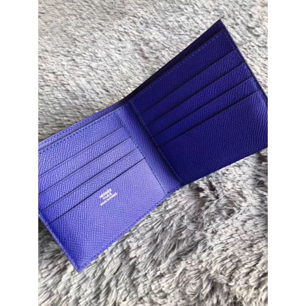 HERM Blue Electric MC¬≤ Copernic Compact Wallet