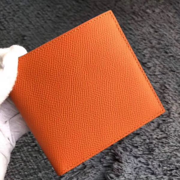 HERM Orange MC¬≤ Copernic Compact Wallet