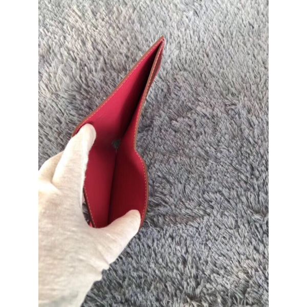 HERM Rose Red MC¬≤ Copernic Compact Wallet