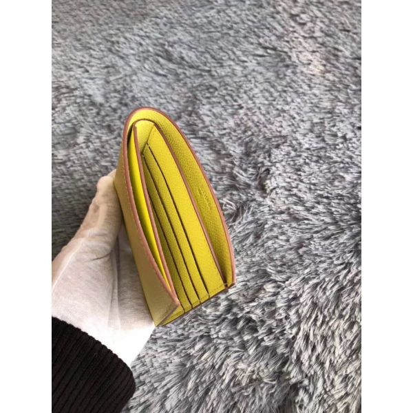 HERM Yellow MC¬≤ Copernic Compact Wallet