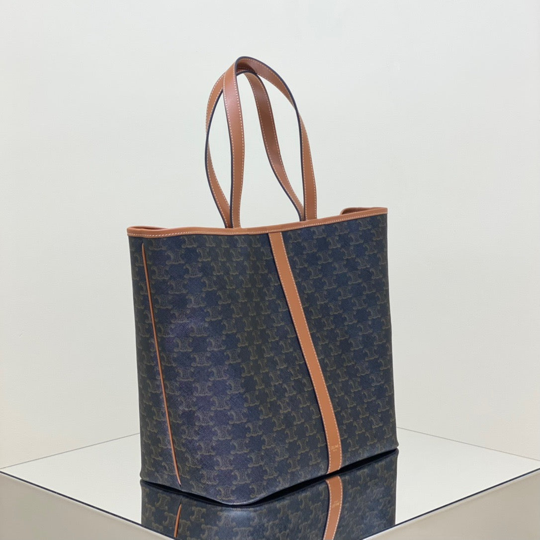 CEL Triomphe Canvas Shopping Tote